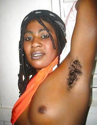 25P Hairy Armpits Black Beauties