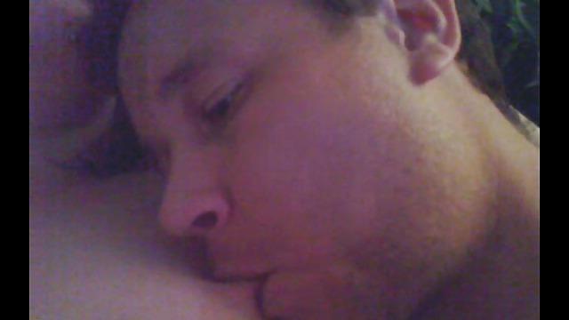 10P Sucking wife nipple