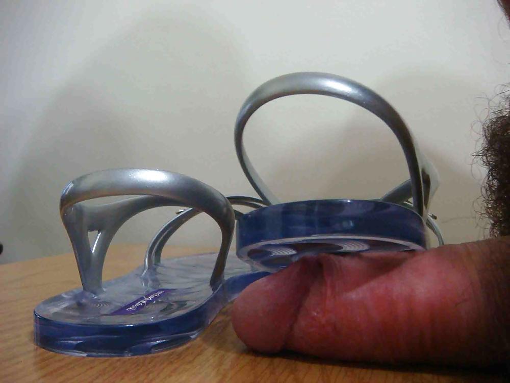 23P Sandalia plastica transparente