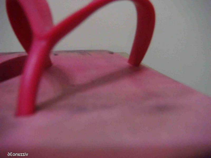 24P Chinelo de borracha rosa