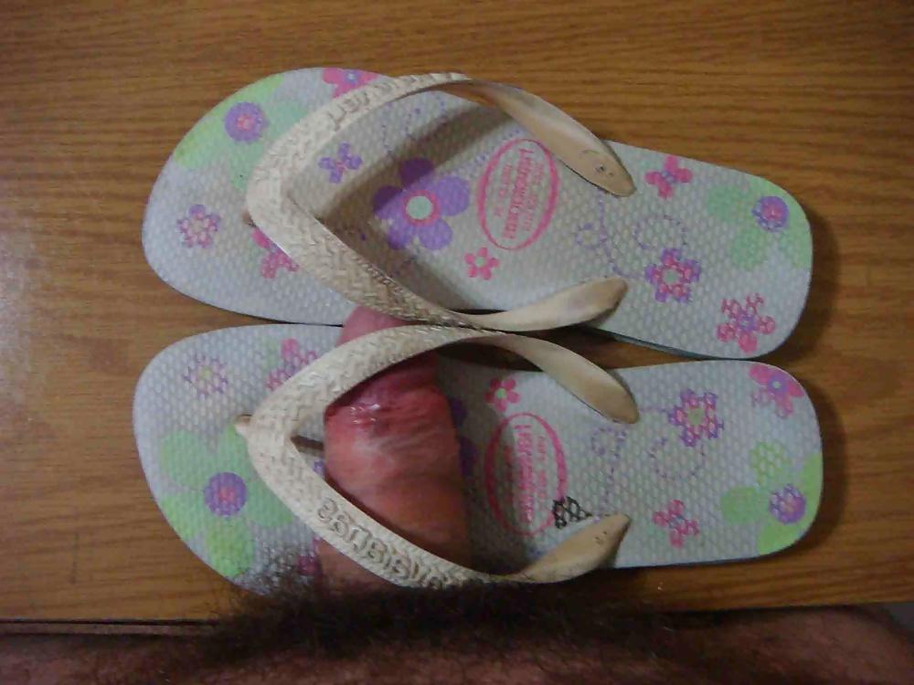 19P Havaianas flowers