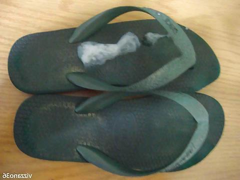 25P Havaianas verdes esporradas