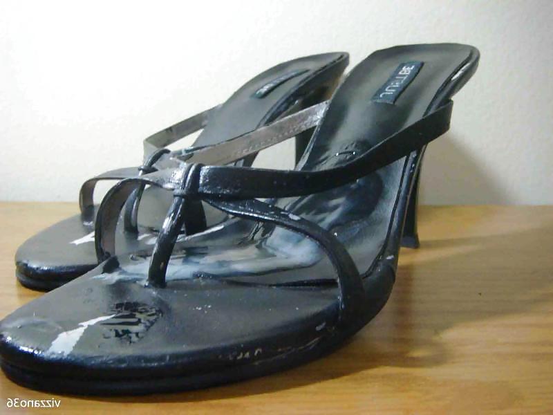 25P Sandalia salto alto preta Just Be