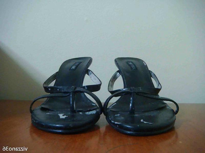 25P Sandalia salto alto preta Just Be
