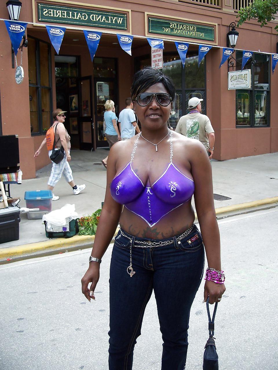 25P Random Black Exhibitionists 6