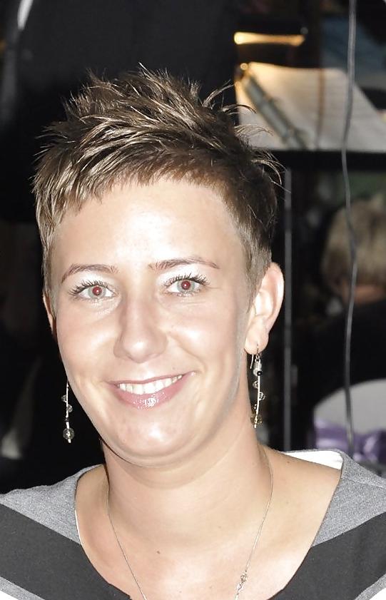 7P Short hair slut