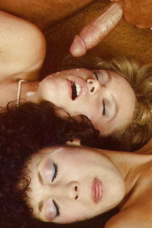 25P SH Retro Beutiful Faces Coverd By Cum