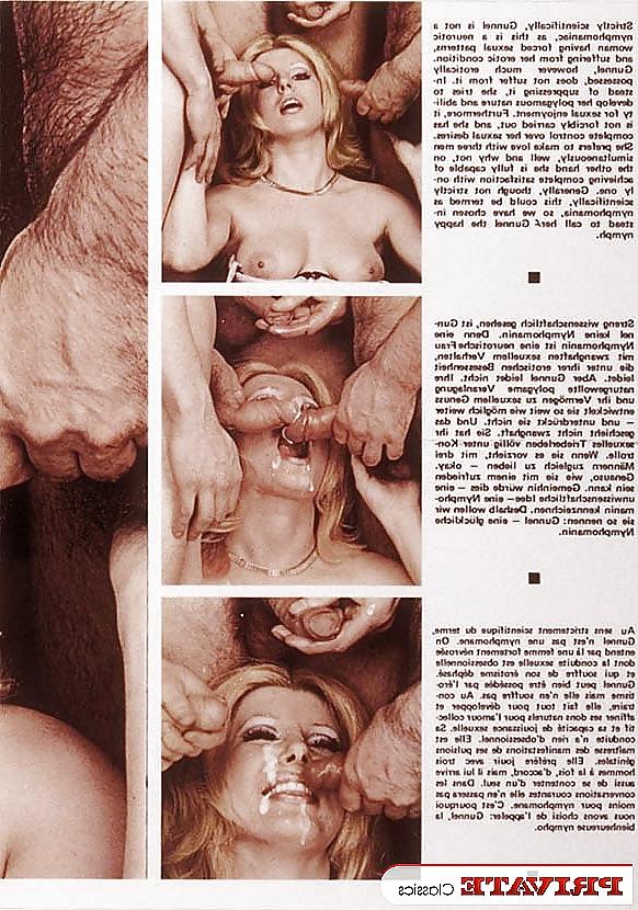 25P SH Retro Beutiful Faces Coverd By Cum