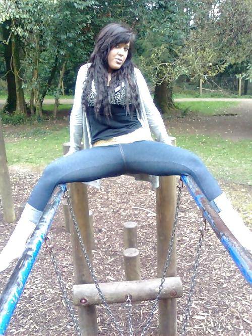 24P Black Haired british slags 