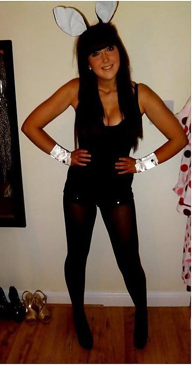 24P Black Haired british slags 