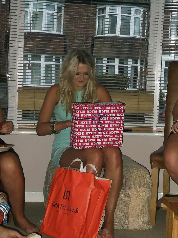 17P Britische Blondine