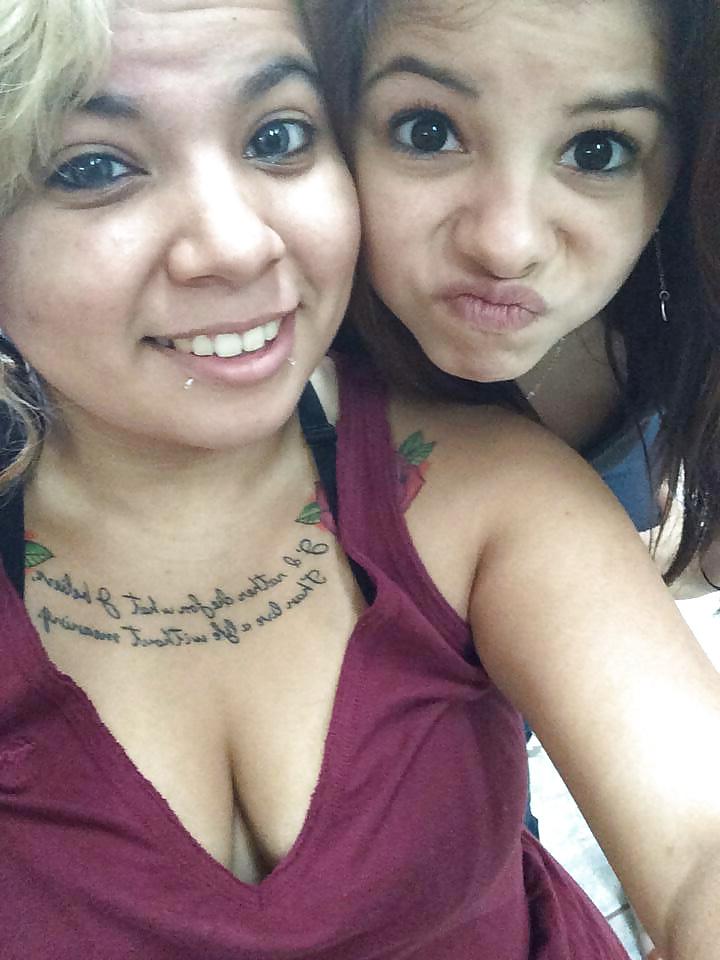 24P Mixed latinas boobs cleavage non nude 