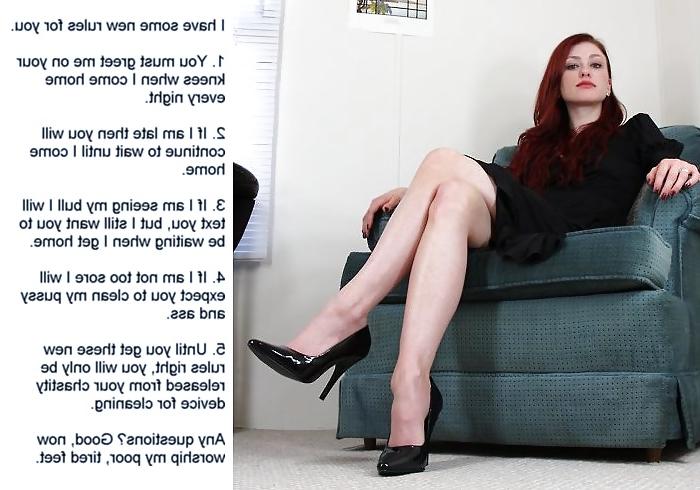 14P Captioned Femdom Photos 3.
