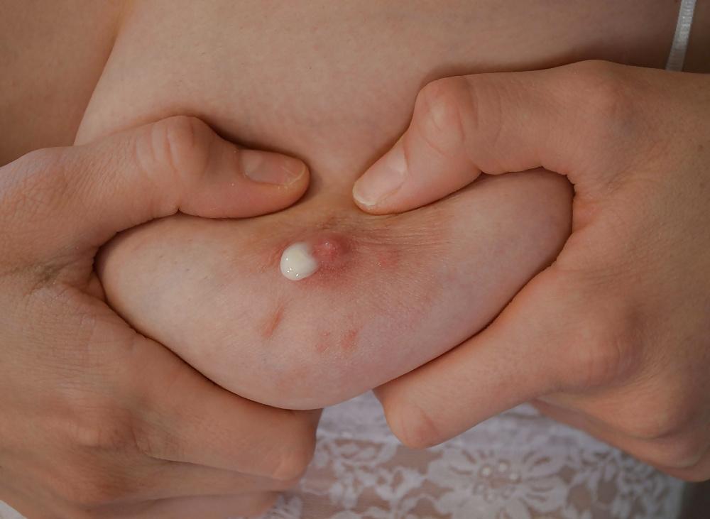 7P Super hot lactating blonde 