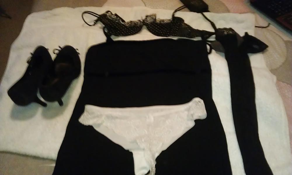 8P COCKtail dress and lace top hold ups!!