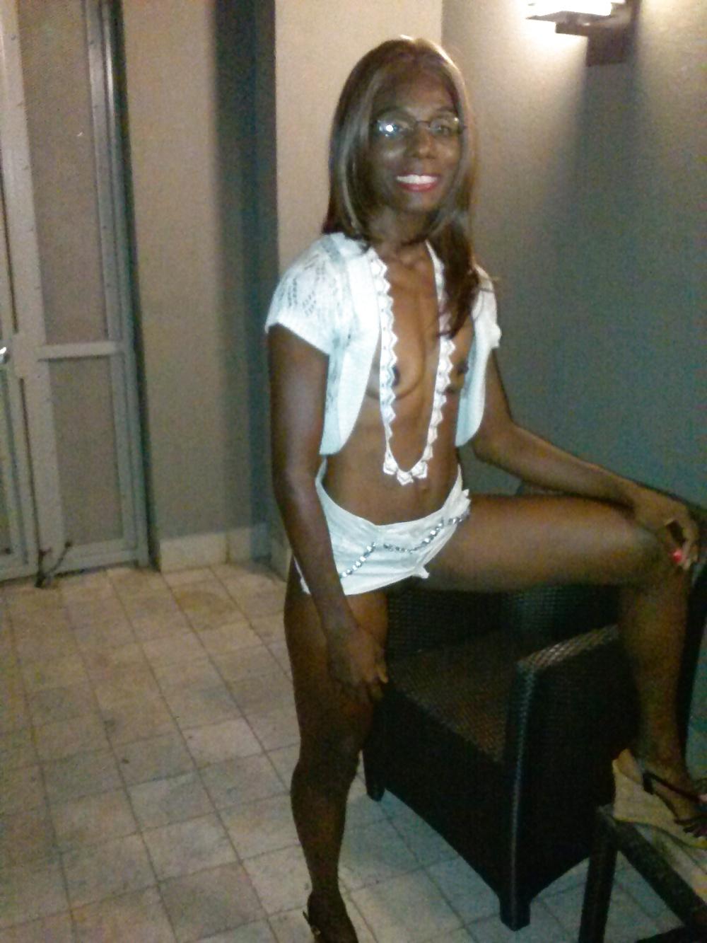 25P Black Sexy Fit Exposed Flashing in Public
