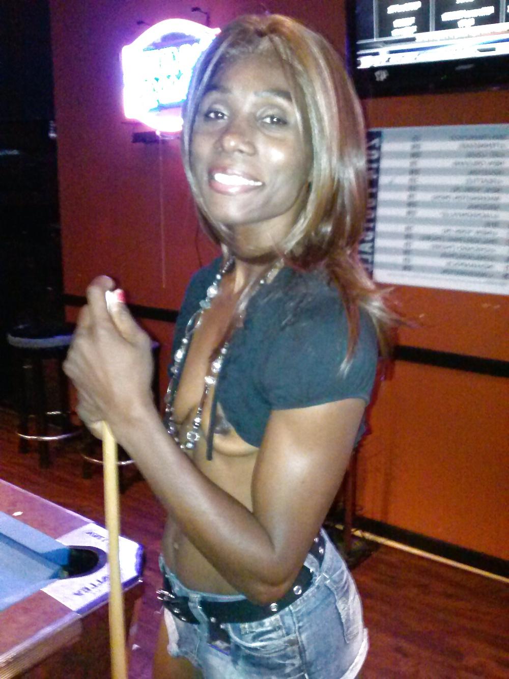 25P Black Sexy Fit Exposed Flashing in Public
