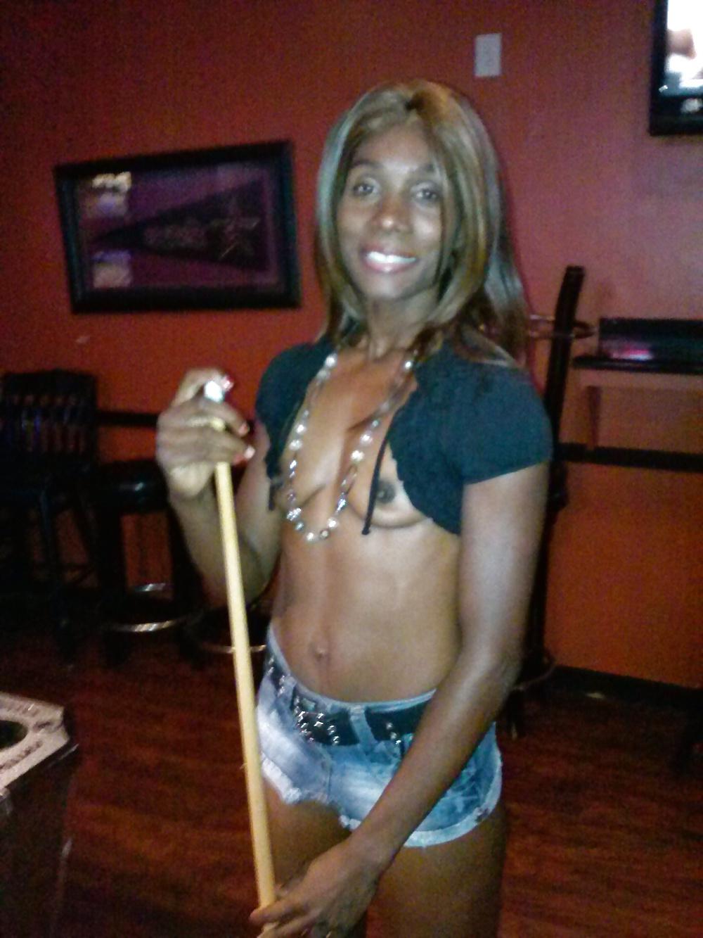 25P Black Sexy Fit Exposed Flashing in Public