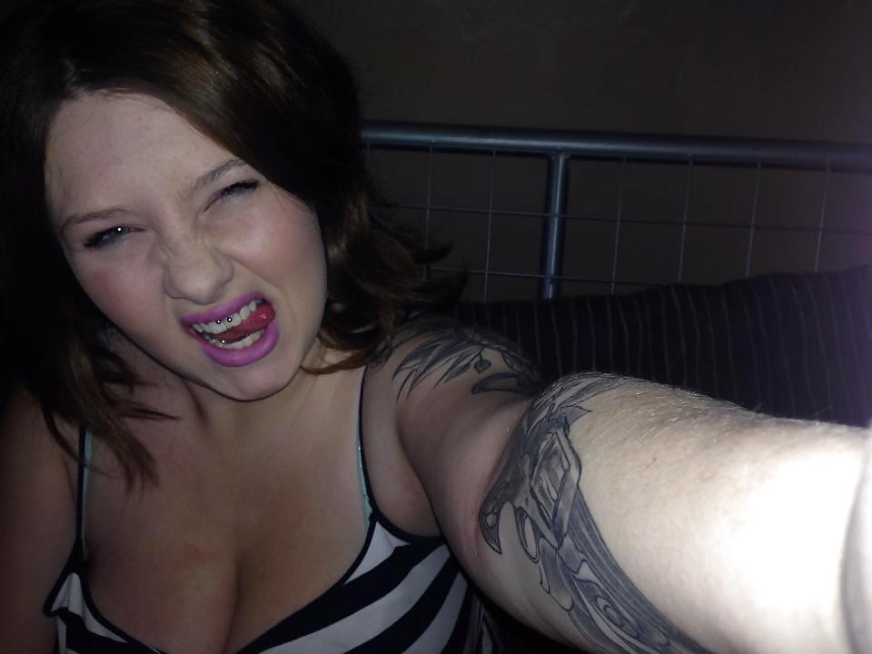 25P Chavy Big tits and tongue Teasing British 
