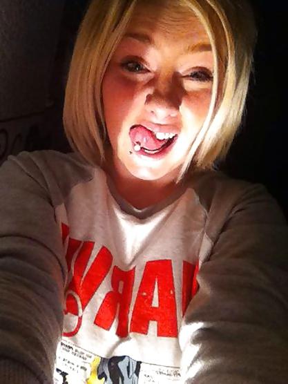 25P Chavy Big tits and tongue Teasing British 