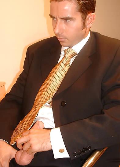 23P Men in suite and in public