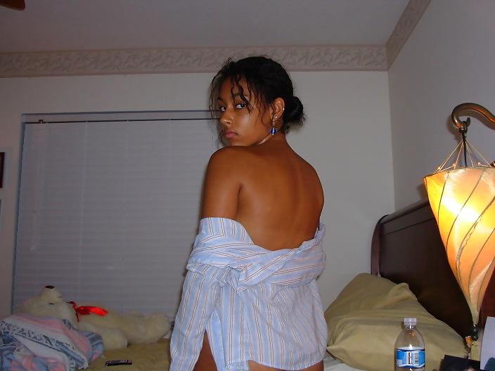 25P Cute black teen