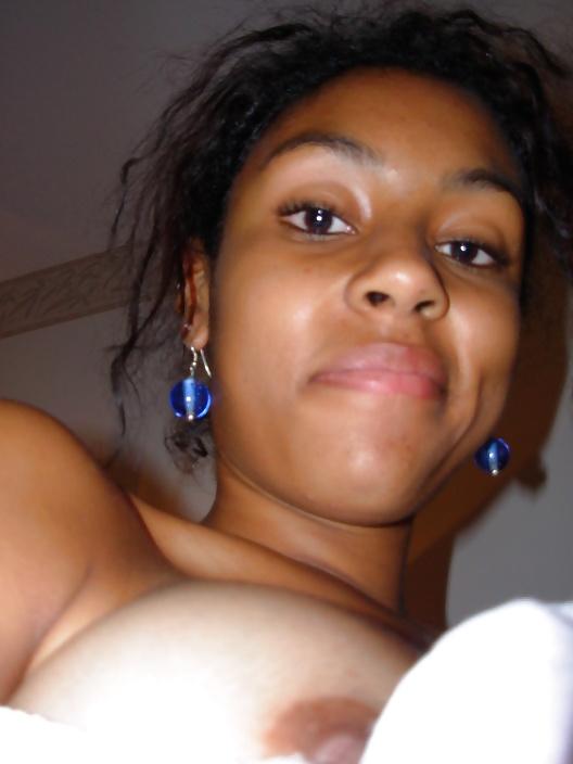 25P Cute black teen