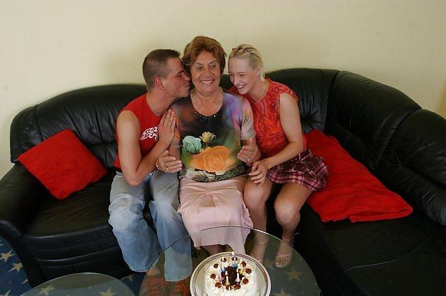 19P Grandma,s party.