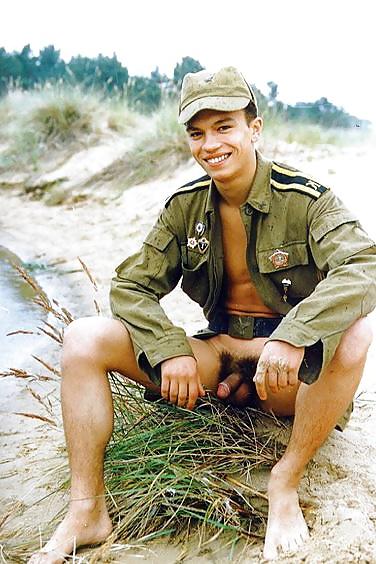 23P Men in and out of uniform