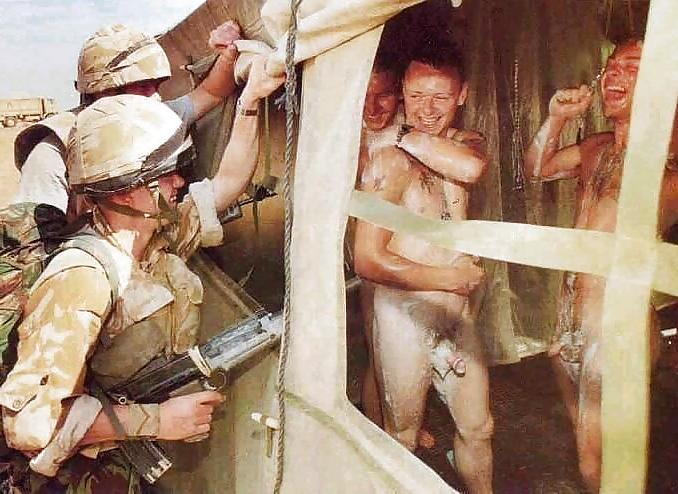 23P Men in and out of uniform