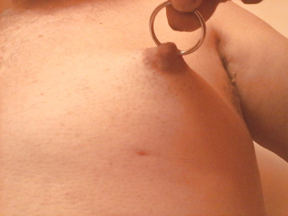 19P Anal traing with nipple weights