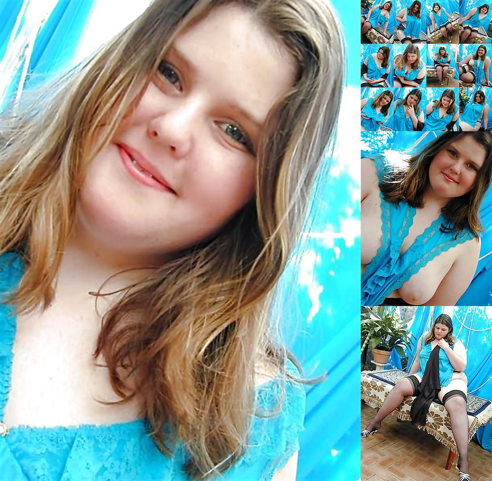 16P Gorgeous BBW! Brunette with Stockings