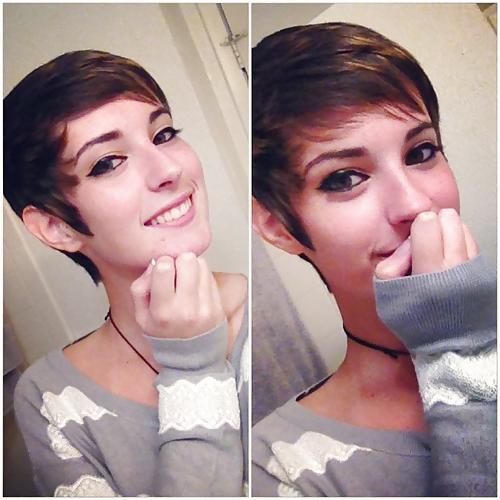 25P Short Hair Teens