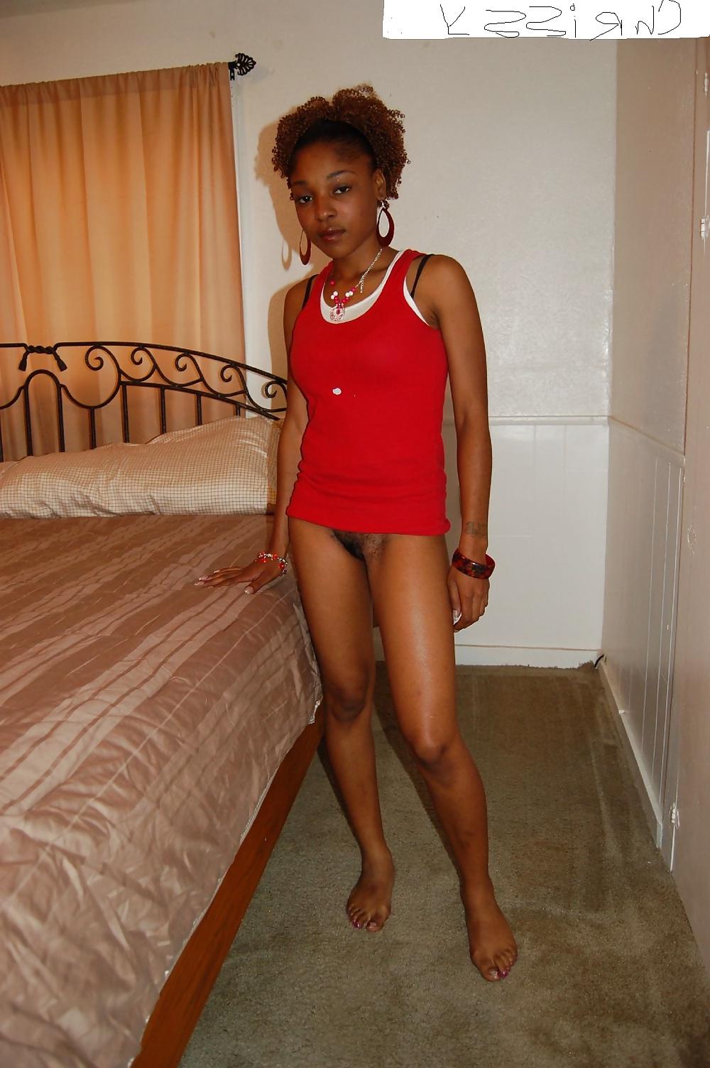 9P Black Hairy Girl