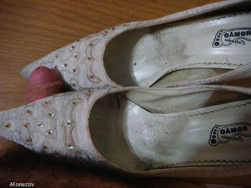 20P Scarpin salto alto branco Romao