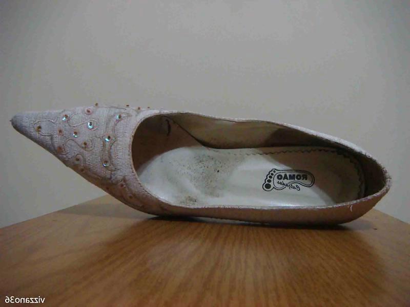 20P Scarpin salto alto branco Romao