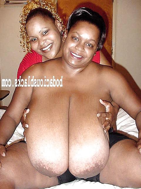 25P Ebony black monster tits