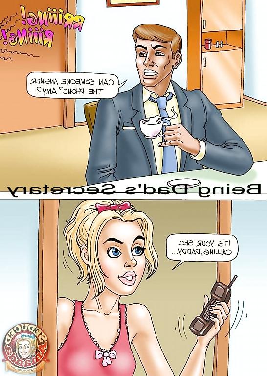 15P Seduced Amanda - Being Dad's Secretary