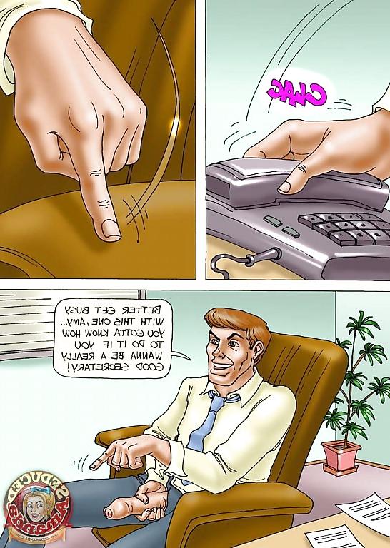 15P Seduced Amanda - Being Dad's Secretary