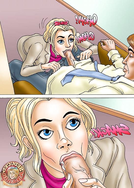 15P Seduced Amanda - Being Dad's Secretary