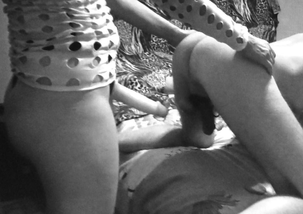 5P My femdom strapon fuck wife