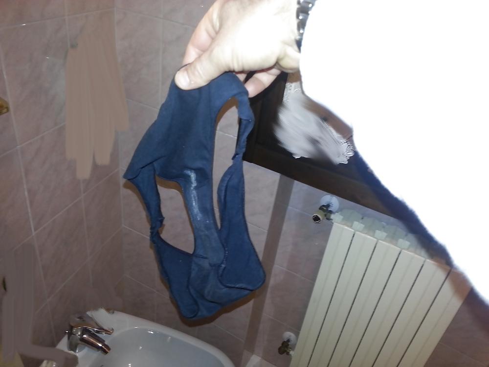 8P Slip usati di mia moglie