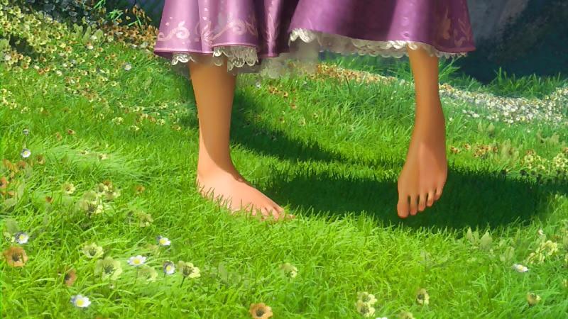 9P Rapunzel's feet
