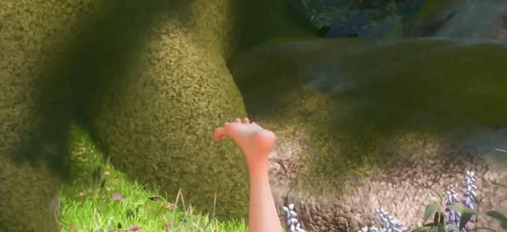 9P Rapunzel's feet