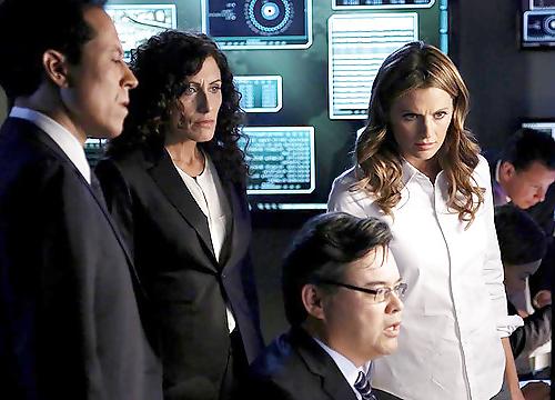 25P Stana Katic & Lisa Edelstein = 200% cum-shot