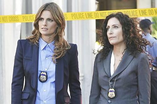 25P Stana Katic & Lisa Edelstein = 200% cum-shot