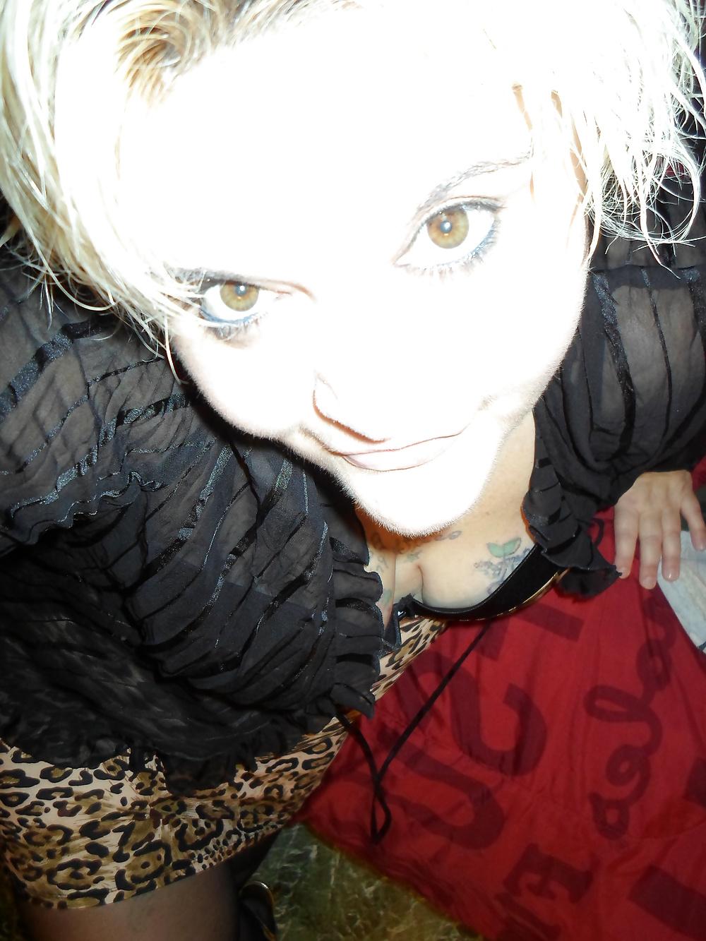 25P Granny with her  naughty newyears tits n pussy