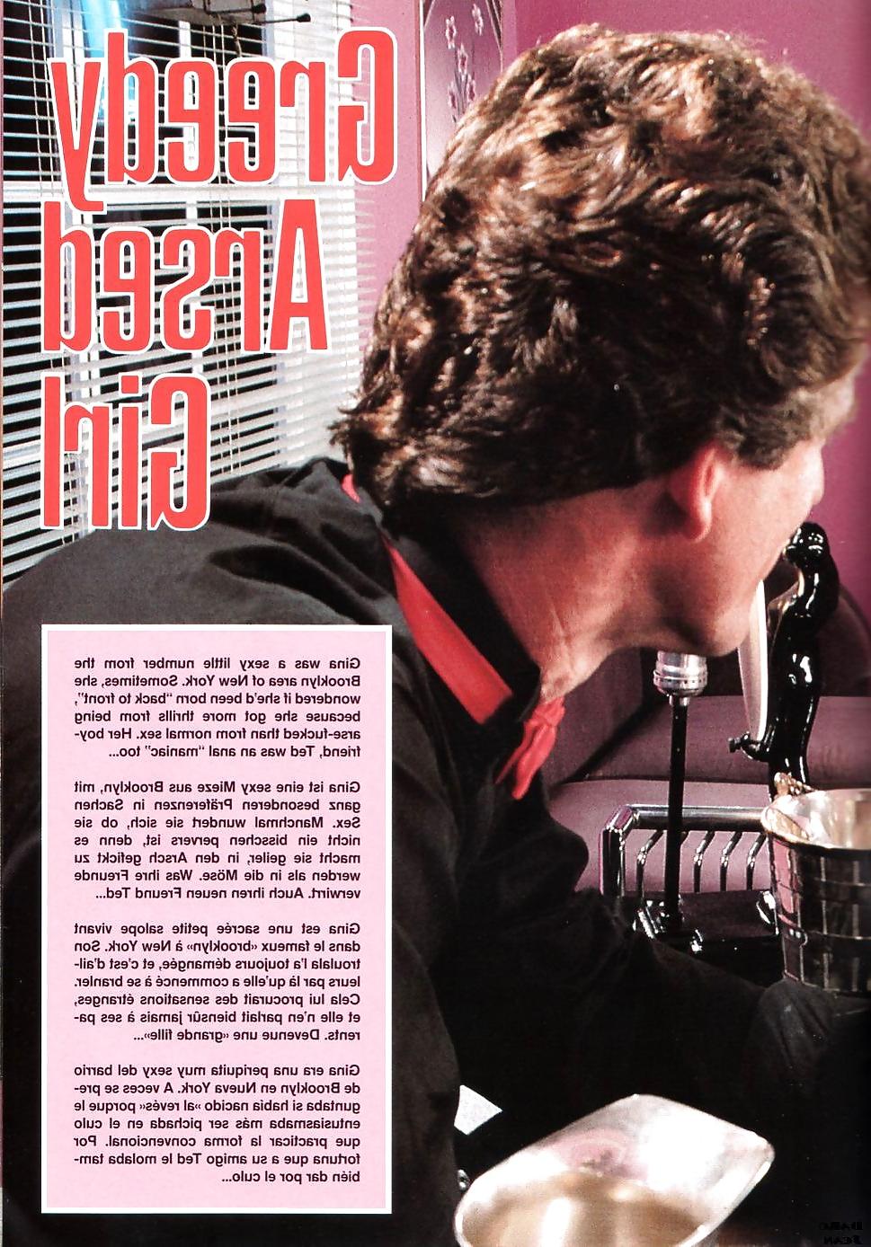 16P Classic magazine #45 - greedy arsed girl