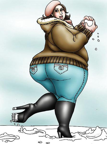 25P Drawn mature bbw!