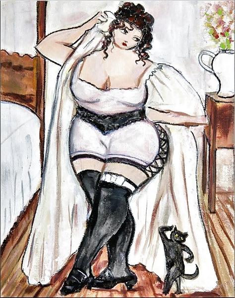 25P Drawn mature bbw!